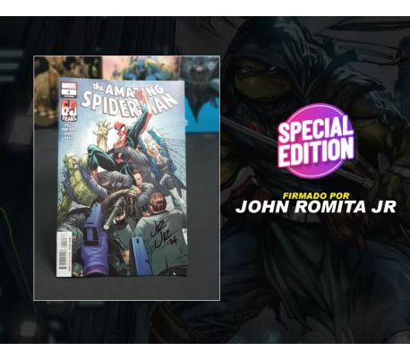 The Amazing Spiderman número 4 60 años Firmado por John Romita Jr